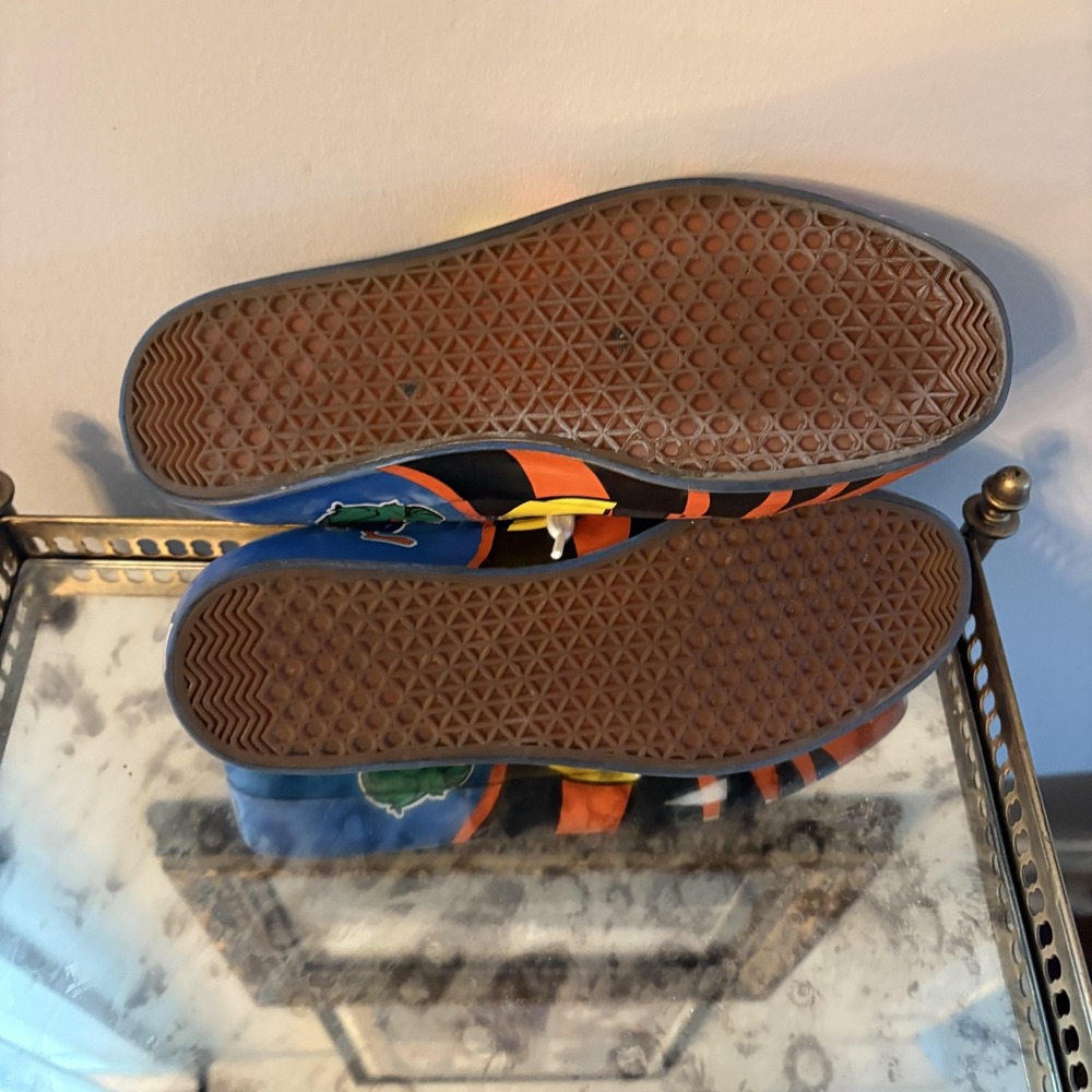 Vintage Kellogg's Tony the Tiger Shoes Mens Size 9 Womens 11‎ Racing NASCAR 90s - Picture 8 of 8